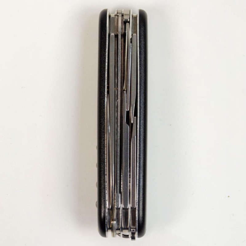 Складаний ніж Victorinox HUNTSMAN MAT чорний матовий лак 1.3713.3.M0007p