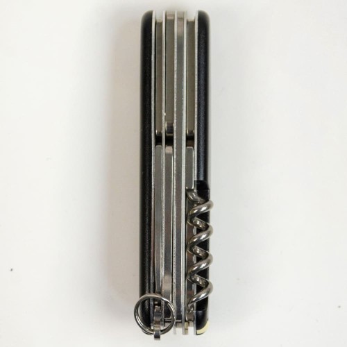 Складаний ніж Victorinox HUNTSMAN MAT чорний матовий лак 1.3713.3.M0007p