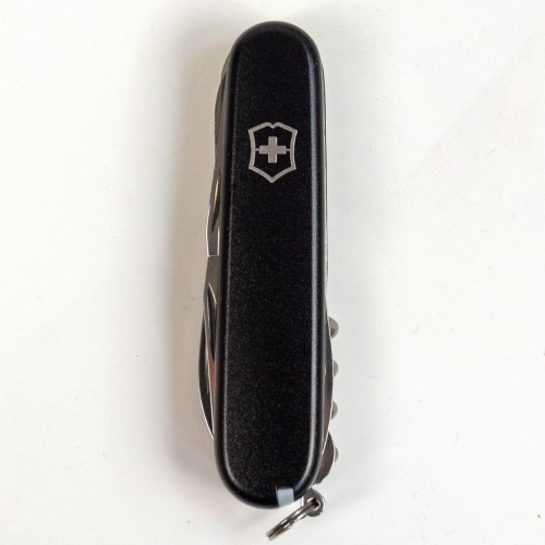 Складаний ніж Victorinox HUNTSMAN MAT чорний матовий лак 1.3713.3.M0007p