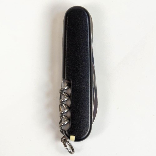 Складаний ніж Victorinox HUNTSMAN MAT чорний матовий лак 1.3713.3.M0007p