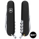Складаний ніж Victorinox HUNTSMAN MAT чорний матовий лак 1.3713.3.M0007p