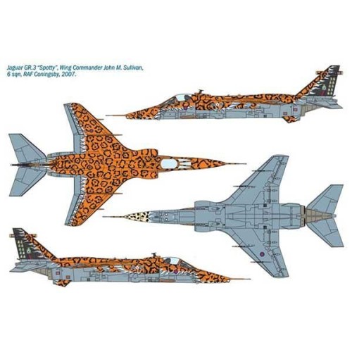 Збірна модель літака Збірна модель 1:32 літак Jaguar GR.3 Italeri 1357 1:72