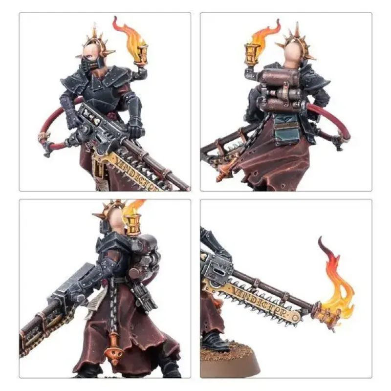 Мініатюра WARHAMMER 40000: ADEPTA SORORITAS - MINISTORUM PRIEST WITH VINDICTOR