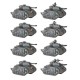 Набор миниатюр HORUS HERESY: LEGIONS IMPERIALIS - LEMAN RUSS EXTERMINATOR/ANNIHILATORS