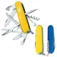Складаний ніж Victorinox HUNTSMAN UKRAINE жовто-синій 1.3713.8.2