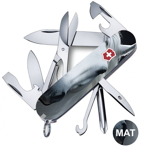 Швейцарский складной нож 91мм Victorinox SUPER TINKER ANIMAL 1.4703.7.F1090pw
