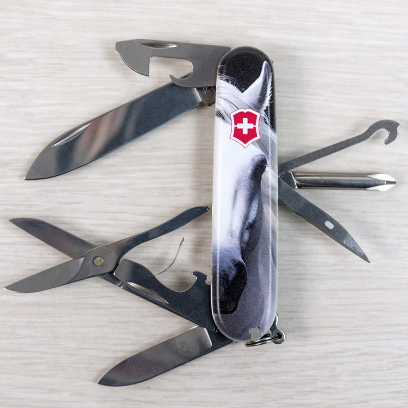Швейцарский складной нож 91мм Victorinox SUPER TINKER ANIMAL 1.4703.7.F1090pw
