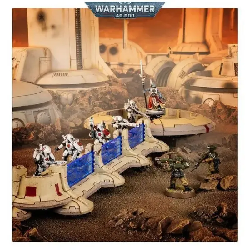 Мініатюра WARHAMMER 40000: TAU EMPIRE - TIDEWALL SHIELDLINE