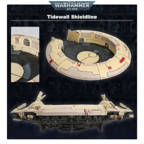 Миниатюра WARHAMMER 40000: TAU EMPIRE - TIDEWALL SHIELDLINE