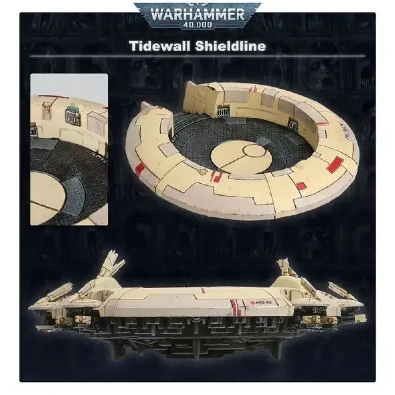 Мініатюра WARHAMMER 40000: TAU EMPIRE - TIDEWALL SHIELDLINE