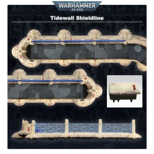 Миниатюра WARHAMMER 40000: TAU EMPIRE - TIDEWALL SHIELDLINE