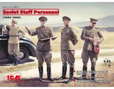  1:35 советского штабного персонала (1943-1945р.р.) ICM35612