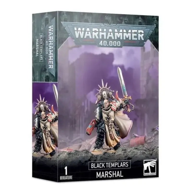Мініатюра WARHAMMER 40000: BLACK TEMPLARS - MARSHAL