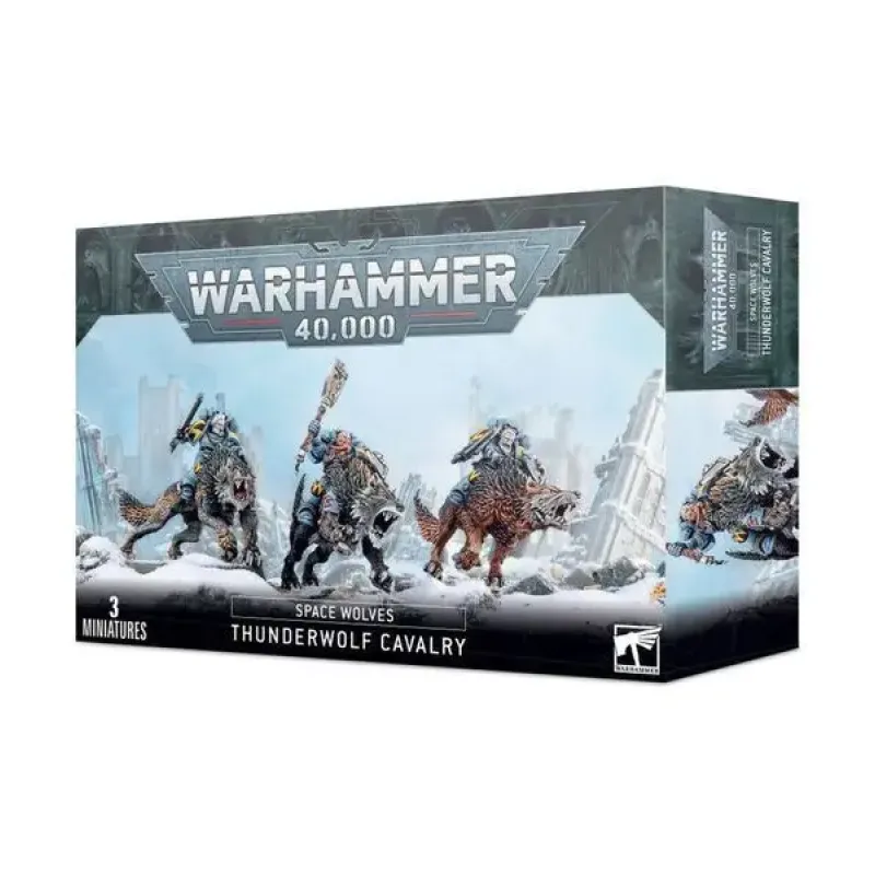 Набір мініатюр WARHAMMER 40000: SPACE WOLVES - THUNDERWOLF CAVALRY