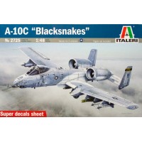 Збірна модель 1:48 Літак A-10C Blacksnakes Italeri 2725
