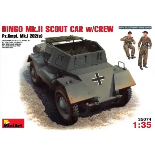 MA35074 DINGO Mk.II машина-розвідник з екіпажем / Pz.Kmpf. Mk.I 202 (e) (Авто)