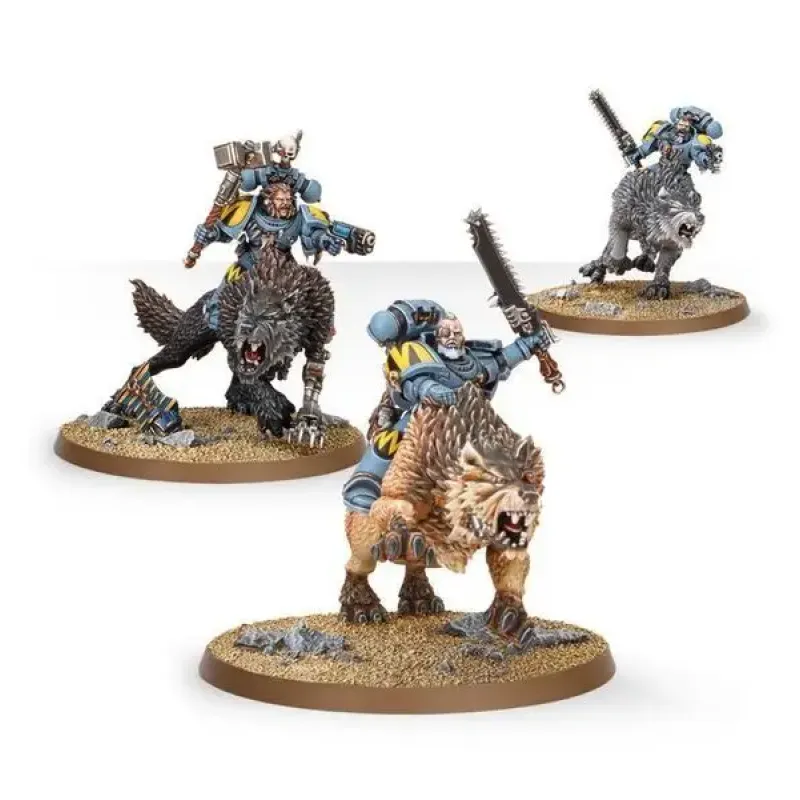 Набір мініатюр WARHAMMER 40000: SPACE WOLVES - THUNDERWOLF CAVALRY