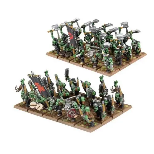Набір мініатюр O&G: ORC BOYZ & ORC ARRER BOYZ MOBS