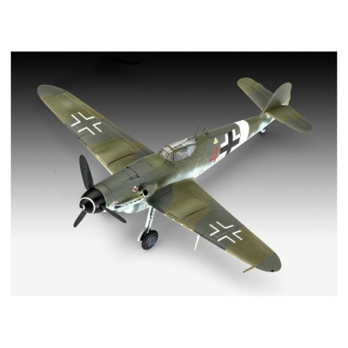 Збірна модель літака Збірна модель-копія Revell Літаки Messerschmitt Bf109G-10 та Spitfire Mk.V, рів 3, м: 1:72 1:72