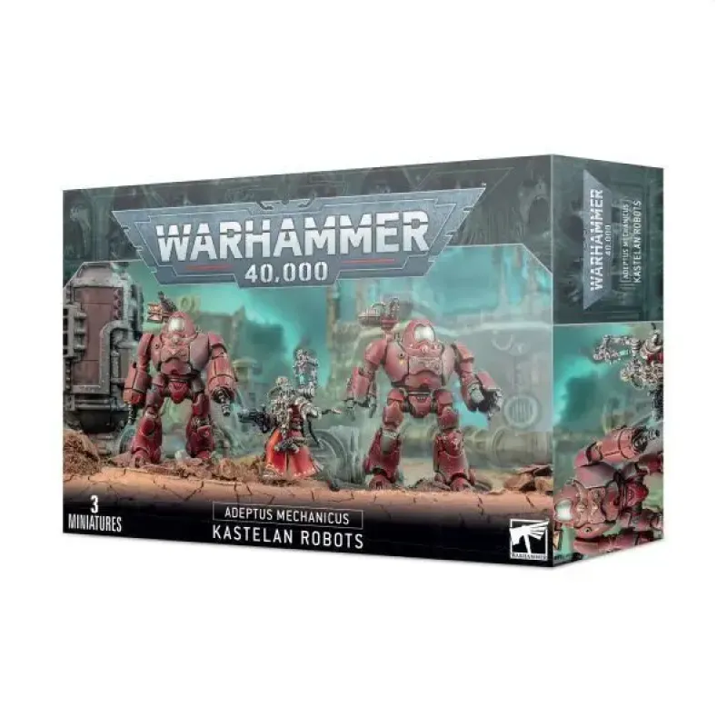 Набір мініатюр WARHAMMER 40000: ADEPTUS MECHANICUS - KASTELAN ROBOTS