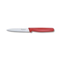 Ніж для чищення овочів Victorinox STANDARD 10см хвил червон 5.0731