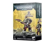 Миниатюра WARHAMMER 40000: ORKS - WARBOSS IN MEGA ARMOUR