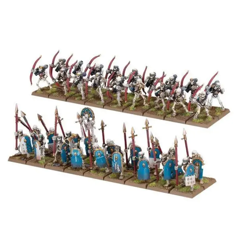 Набір мініатюр THE OLD WORLD: TOMB KINGS OF KHEMRI - SKELETON WARRIORS