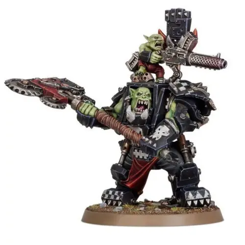 Мініатюра WARHAMMER 40000: ORKS - WARBOSS IN MEGA ARMOUR