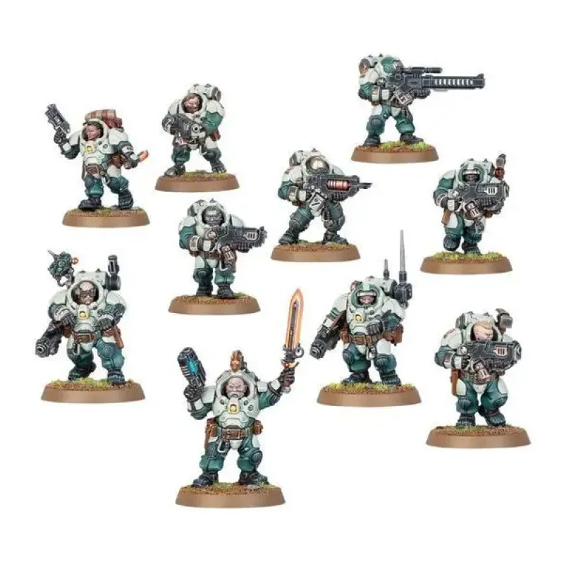 Набор миниатюр WARHAMMER 40000: LEAGUES OF VOTANN - HEARTHKYN WARRIORS