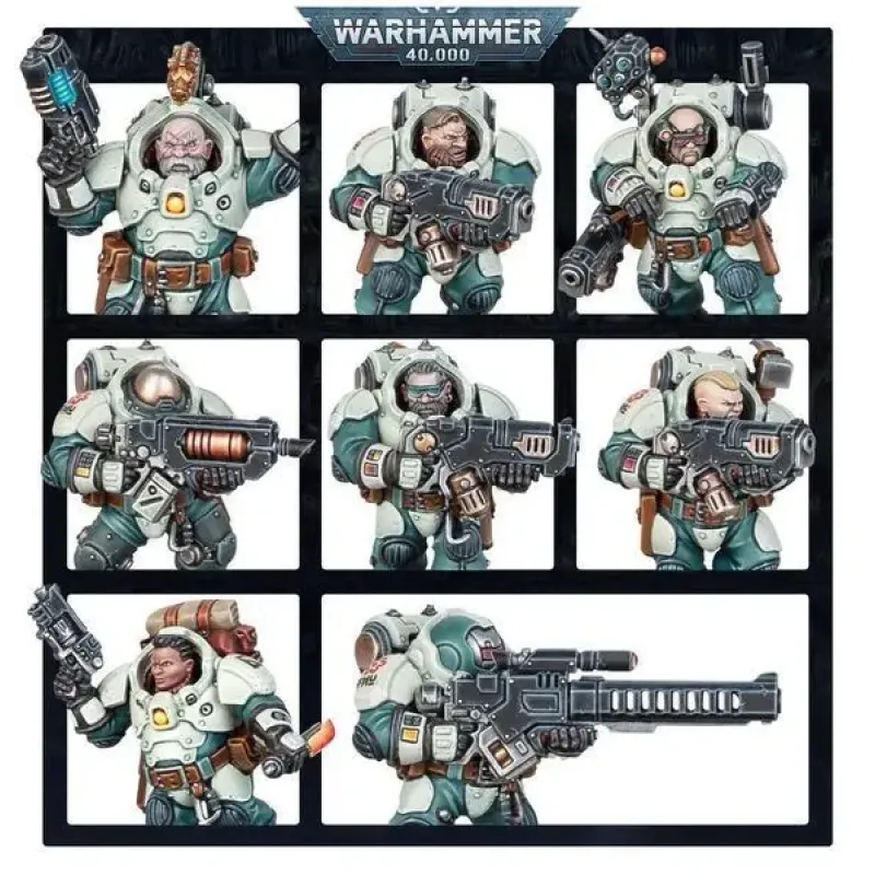 Набор миниатюр WARHAMMER 40000: LEAGUES OF VOTANN - HEARTHKYN WARRIORS