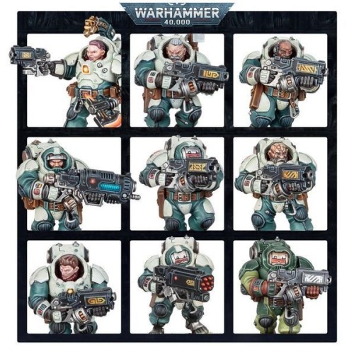 Набір мініатюр WARHAMMER 40000: LEAGUES OF VOTANN - HEARTHKYN WARRIORS