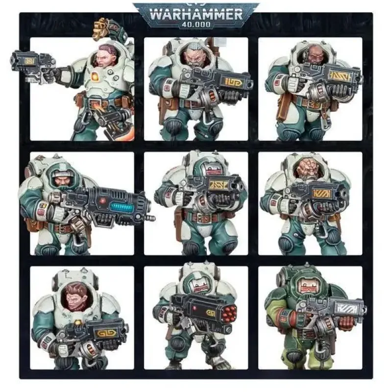 Набор миниатюр WARHAMMER 40000: LEAGUES OF VOTANN - HEARTHKYN WARRIORS