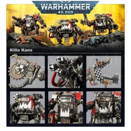 Набір мініатюр WARHAMMER 40000: ORKS - KILLA KANS