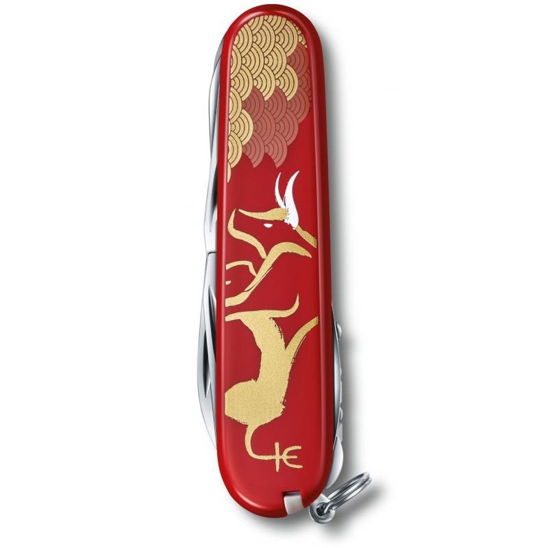 Складаний ніж Victorinox HUNTSMAN "Year of the Ox" 1.3714.E10