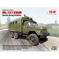 Армейский автомобиль ЗиЛ-131 КШМ 1:35
