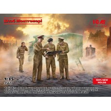 1:35 Фігури Штаб Монтгомері ICM 35617