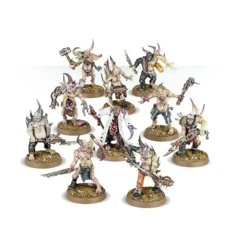 Набір мініатюр WARHAMMER 40000: DEATH GUARD - POXWALKERS