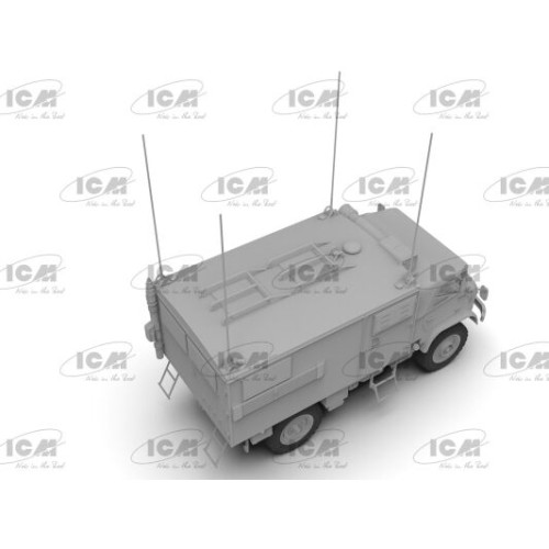 Unimog S 404 Немецкий военный радио автомобиль