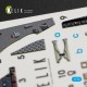 A-4 (B, P) Skyhawk 3D декаль інтер'єр для комплекту Airfix 1:72 KELIK K72027