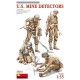 Сборная модель 1:35 Фигуры американские саперы со снаряжением МиниАрт 35251