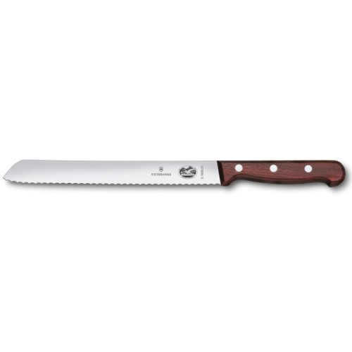 Ніж для хліба Victorinox WOOD 21см хвил дерев’ян 5.1630.21