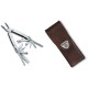 Мультитул Victorinox SWISSTOOL SPIRIT XC 3.0227.L + коричневый кожаный чехол