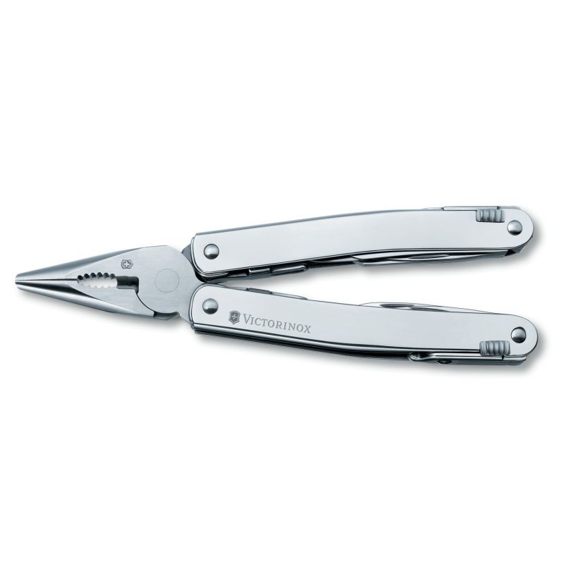 Мультитул Victorinox SWISSTOOL SPIRIT XC 3.0227.L + коричневый кожаный чехол