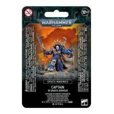 Мініатюра WARHAMMER 40000: SPACE MARINES - CAPTAIN IN GRAVIS ARMOUR