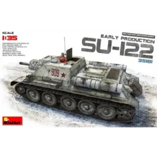 Збірна модель 1:35 Радянська САУ СУ-122 ранній випуск Miniart 35181