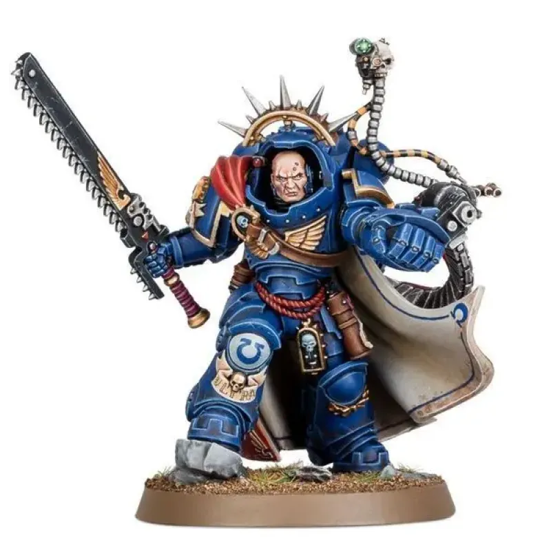 Миниатюра WARHAMMER 40000: SPACE MARINES - CAPTAIN IN GRAVIS ARMOUR