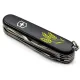 Складаний ніж Victorinox HUNTSMAN UKRAINE Колоски пшениці жовті 1.3713.3_T1338u