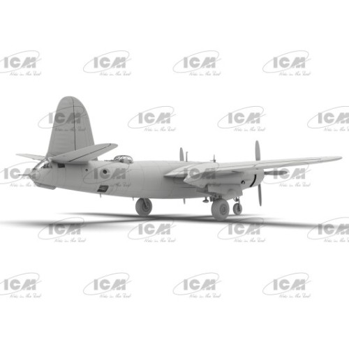 Сборная модель самолета Сборная модель 1:48 Американський:французький бомбардувальник B-26G Marauder ICM 48323 1:48