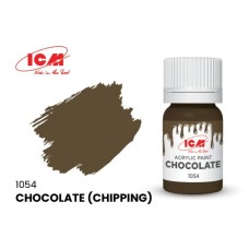 Акриловая краска Chocolate (Chipping) : Шоколадный ICM1054