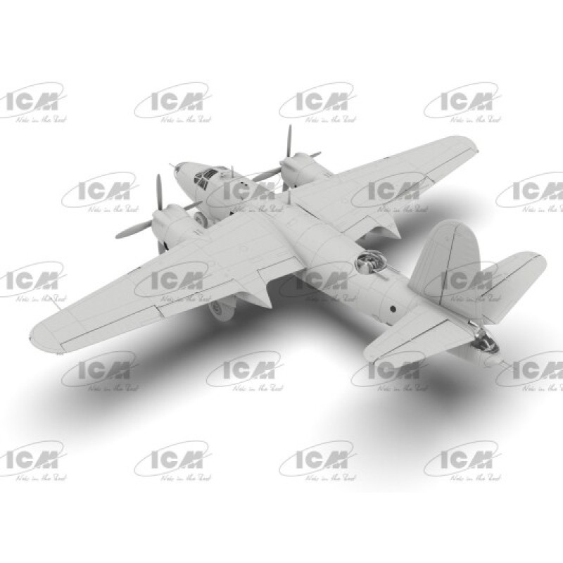 Сборная модель самолета Сборная модель 1:48 Американський:французький бомбардувальник B-26G Marauder ICM 48323 1:48